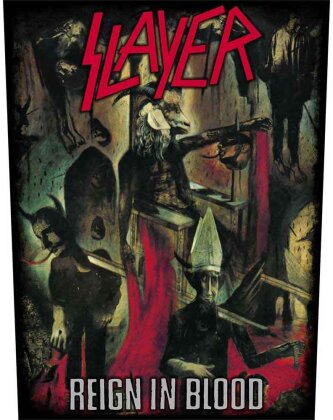 Slayer Back Patch - Reign In Blood