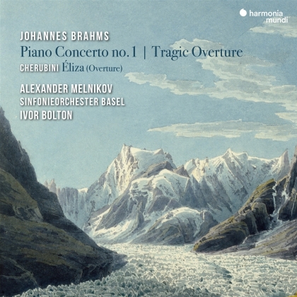 Sinfonieorchester Basel, Johannes Brahms (1833-1897), Luigi Cherubini (1760-1842), Ivor Bolton & Alexander Melnikov - Piano Concerto No. 1 / Tragic Overture / Eliza (Ouvert.)