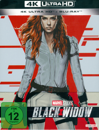 Black Widow (2021) (Limited Edition, Steelbook, 4K Ultra HD + Blu-ray)