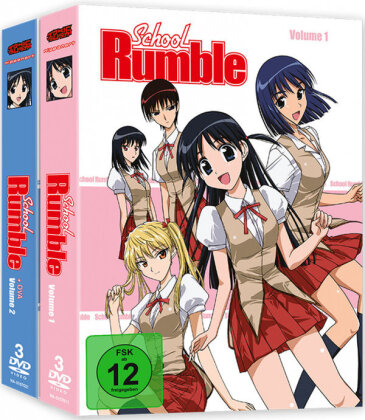 School Rumble - Vol. 1 & 2 (Gesamtausgabe, Bundle, 6 DVDs)