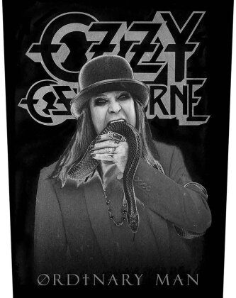 Ozzy Osbourne Back Patch - Ordinary Man