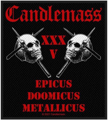 Candlemass Standard Patch - Epicus 35th Anniversary (Loose)