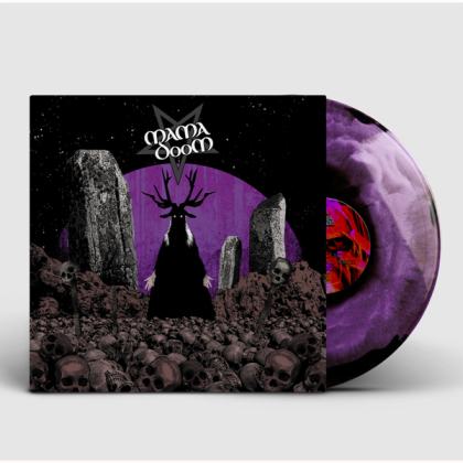 Mama Doom - Ash Bone Skin N Stone (Purple/Black Swirl Vinyl, LP)