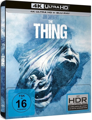 The Thing (1982) (Limited Edition, Steelbook, 4K Ultra HD + Blu-ray)