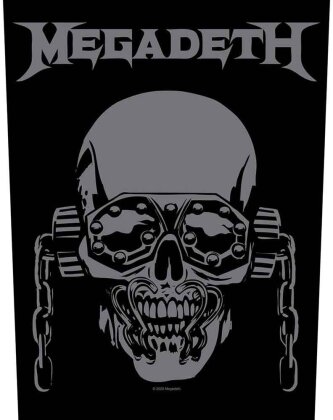 Megadeth Back Patch - Vic Rattlehead