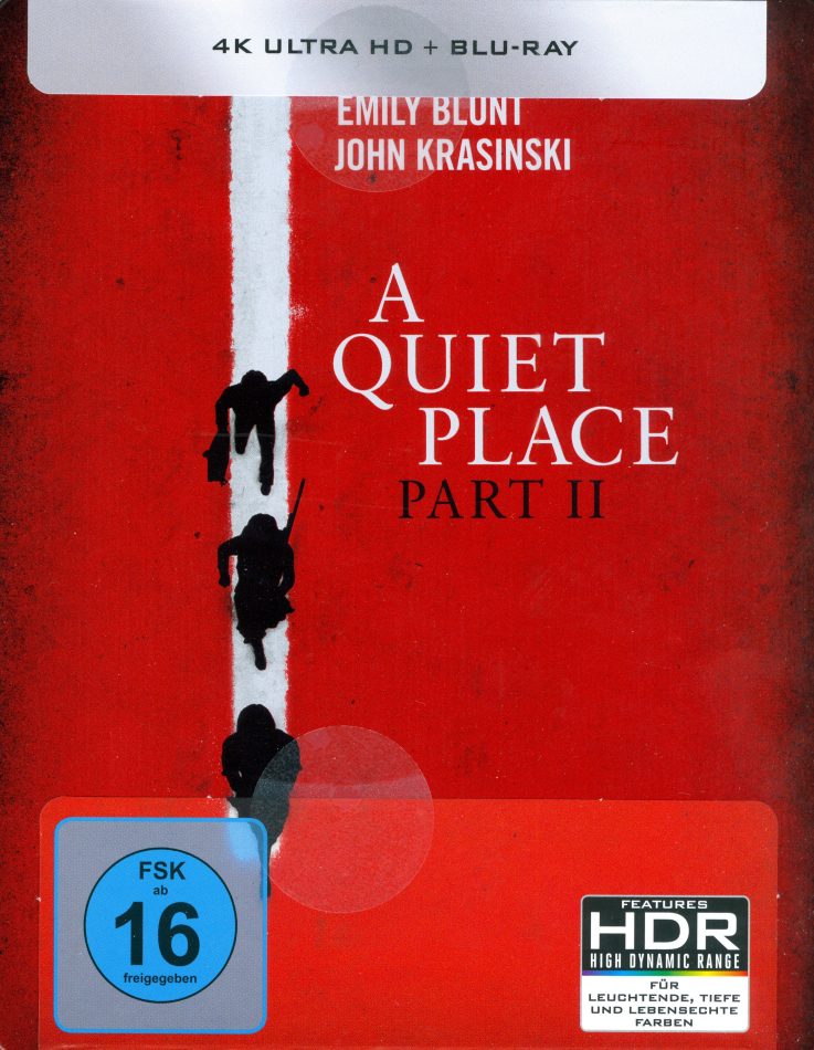 A Quiet Place 2 (2020) (Edizione Limitata, Steelbook, 4K Ultra HD + Blu-ray)