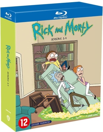 Rick and Morty - Saisons 1-4 (4 Blu-rays)