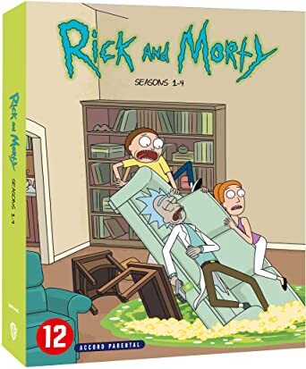 Rick and Morty - Saisons 1-4 (8 DVD)