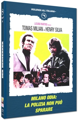 Der Berserker - Milano odia: la polizia non può sparare (1974) (Cover E, Violenza All'Italiana Collection, Limited Edition, Mediabook)