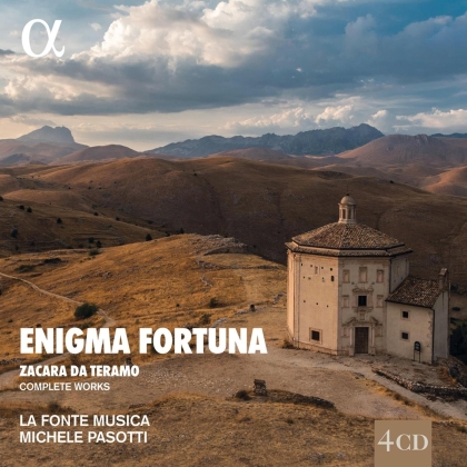 La Fonte Musica, Antonio Zacara da Teramo (c.1360-1416) & Michele Pasotti - Enigma Fortuna (4 CDs)