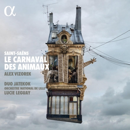 Duo Jatekok, Camille Saint-Saëns (1835-1921), Lucie Leguay, Alex Vizorek & Orchestre National de Lille - Le Carnaval Des Animaux (LP)
