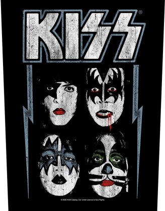 Kiss - Faces (Backpatch)
