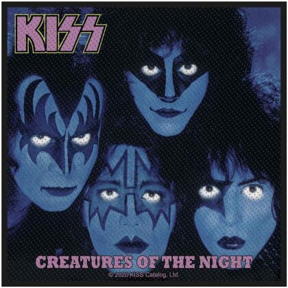 KISS Standard Patch - Creatures Of The Night (Loose)
