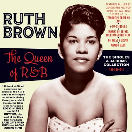 Ruth Brown - Queen Of R&B: The Singles & Albums Collection (4 CDs)