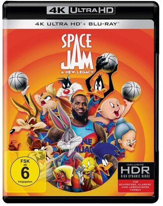 Space Jam 2 - A New Legacy (2021) (4K Ultra HD + Blu-ray)