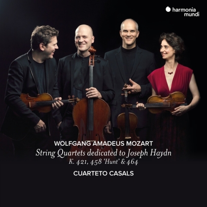 Cuarteto Casals & Wolfgang Amadeus Mozart (1756-1791) - Mozart String Quartets Dedicated To