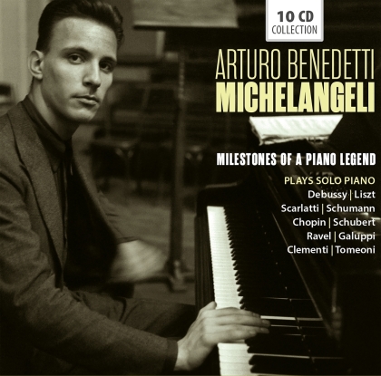 Arturo Benedetti Michelangeli - Milestones Of A Piano Legend (Walletbox, 10 CDs)
