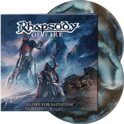 Rhapsody Of Fire - Glory For Salvation (Blue Black Grey Vinyl, 2 LPs)