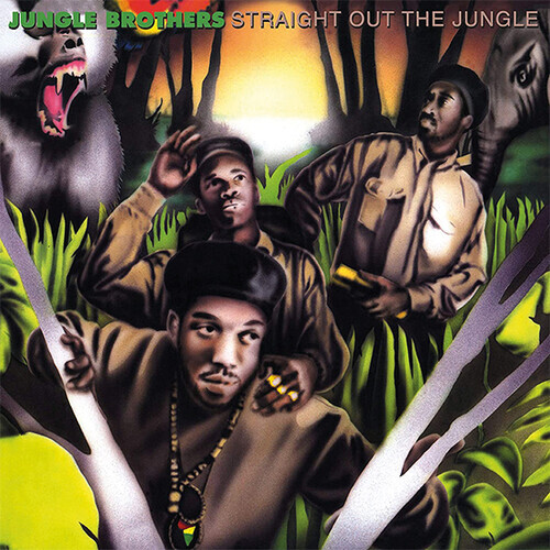 Jungle Brothers - Straight Out The Jungle (2021 Reissue, Idlers Records, 7" Single)