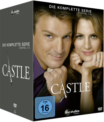 Castle - Die komplette Serie: Staffel 1-8 (45 DVDs)
