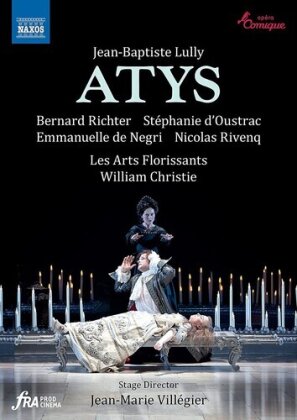 Les Arts Florissants, William Christie & Bernard Richter - Atys (Naxos, 2 DVD)