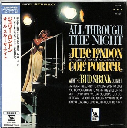 Julie London - All Through The Night: Julie London Sings The Choicest Of Cole Porter (2021 Reissue, Japanese Mini-LP Sleeve, Japan Edition, Limited Edition)