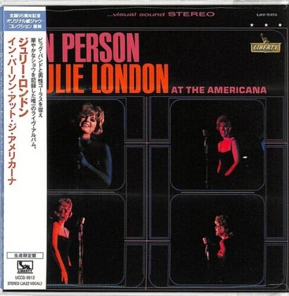 Julie London - In Person At The Americana (2021 Reissue, Japanese Mini-LP Sleeve, Japan Edition, Limited Edition)