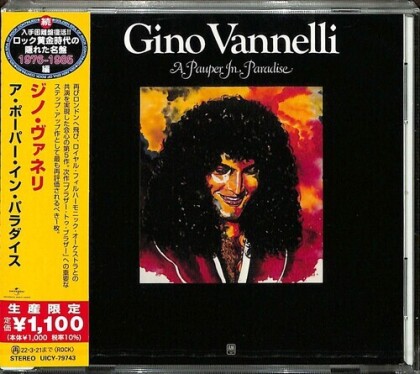 Gino Vannelli - A Pauper In Paradise (Japan Edition, Limited Edition)