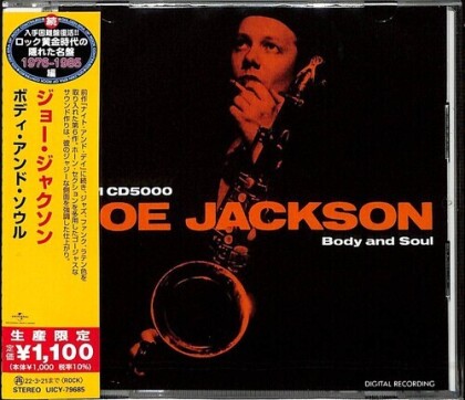 Joe Jackson - Body And Soul (2021 Reissue, Japan Edition)