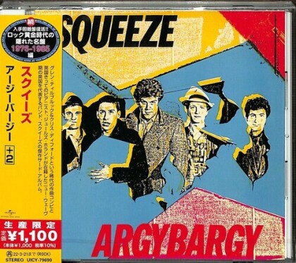 Squeeze - Argybargy (Japan Edition, Edizione Limitata)