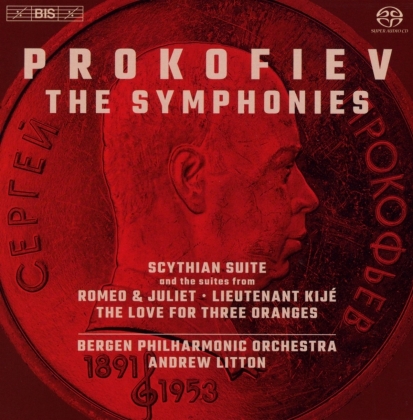 Serge Prokofieff (1891-1953), Andrei Bondarenko & Bergen Philharmonic Orchestra - Symphonies (5 Hybrid SACDs)