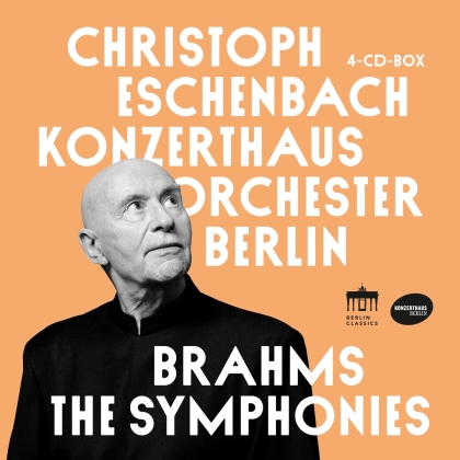 Konzerthausorchester Berlin, Johannes Brahms (1833-1897) & Christoph Eschenbach - Symphonies (4 CDs)
