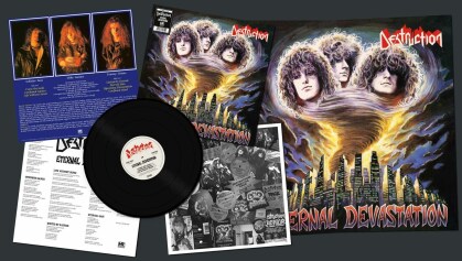 Destruction - Eternal Devastation (2021 Reissue, High Roller Records, Black Vinyl, LP)