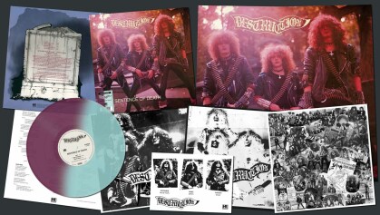 Destruction - Sentence Of Death (2021 Reissue, High Roller Records, Purple/Blue Vinyl, LP)