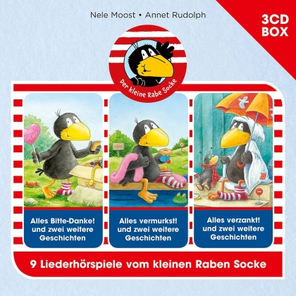 Der Kleine Rabe Socke - Der Kleine Rabe Socke Hörspielbox Vol. 3 (3 CDs)