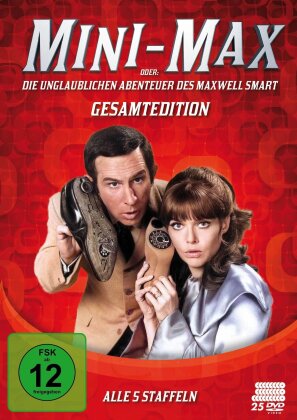 Mini-Max oder die unglaublichen Abenteuer des Maxwell Smart (Fernsehjuwelen, Komplettbox, 25 DVDs)