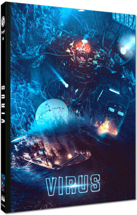 Virus (1999) (Cover B, Limited Edition, Mediabook, Blu-ray + DVD)