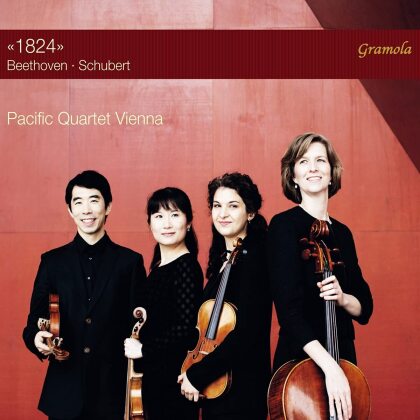 Pacific Quartet Vienna, Ludwig van Beethoven (1770-1827) & Franz Schubert (1797-1828) - 1824
