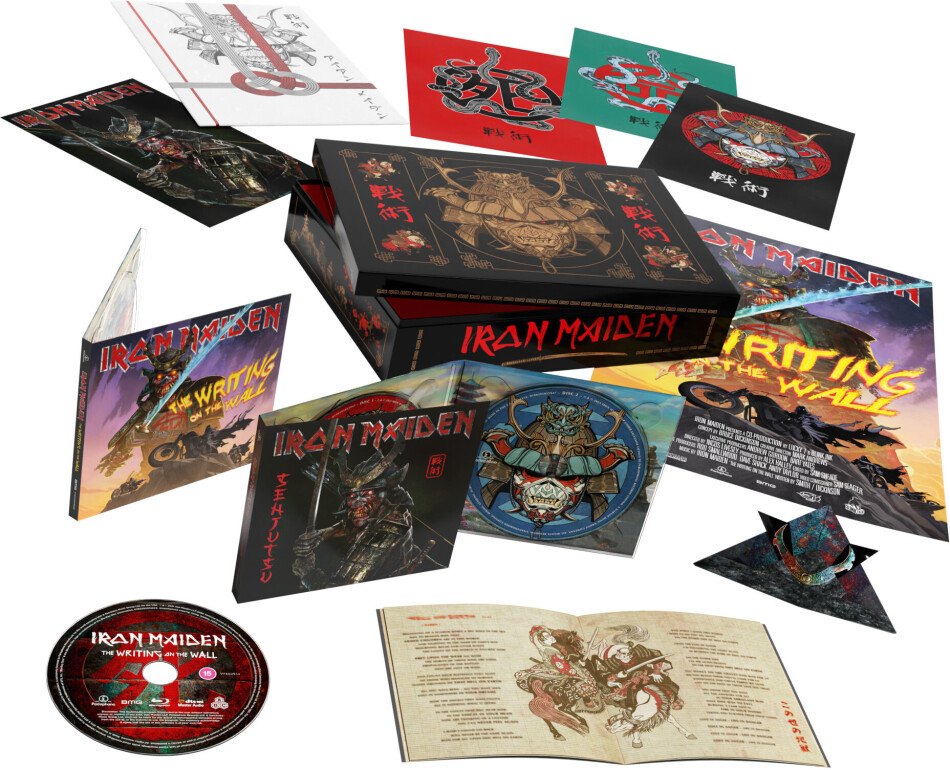 Iron Maiden - Senjutsu (Super Deluxe Box Set, 2 CDs + Blu-ray)