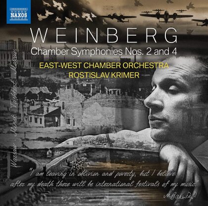 Rostislav Krimer, Mieczyslaw Weinberg (1919-1996) & East-West Chamber Orchestra - Chamber Symphonies 2 & 4