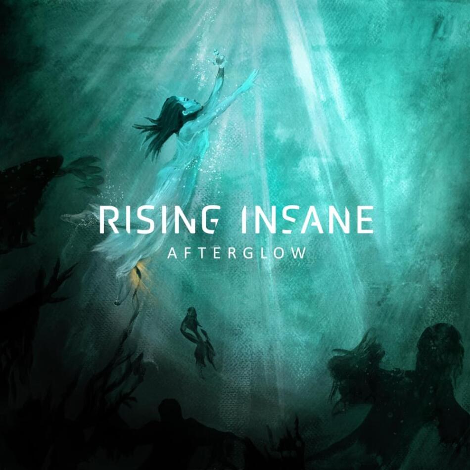 Rising Insane - Afterglow (Transparent Blue Streaks Vinyl, LP)
