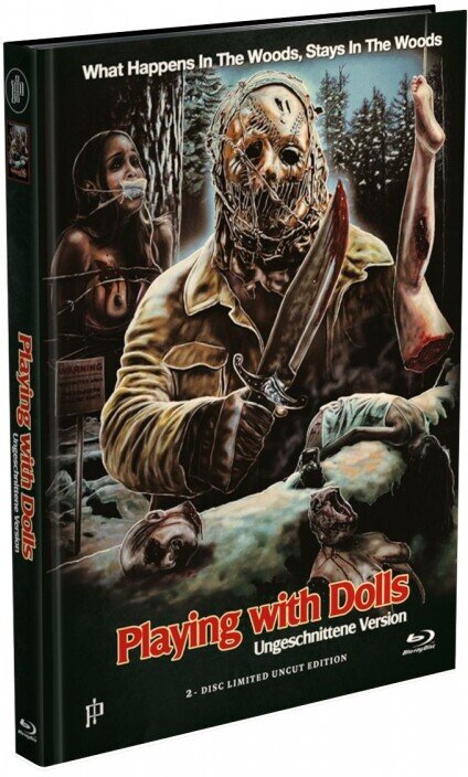 Playing with Dolls (2015) (Cover A, Limited Edition, Mediabook, Uncut, Blu-ray + DVD)