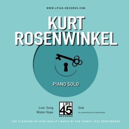 Kurt Rosenwinkel - Piano Solo (LP)