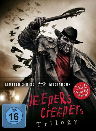 Jeepers Creepers Trilogy (Limited Edition, Mediabook, 3 Blu-rays)