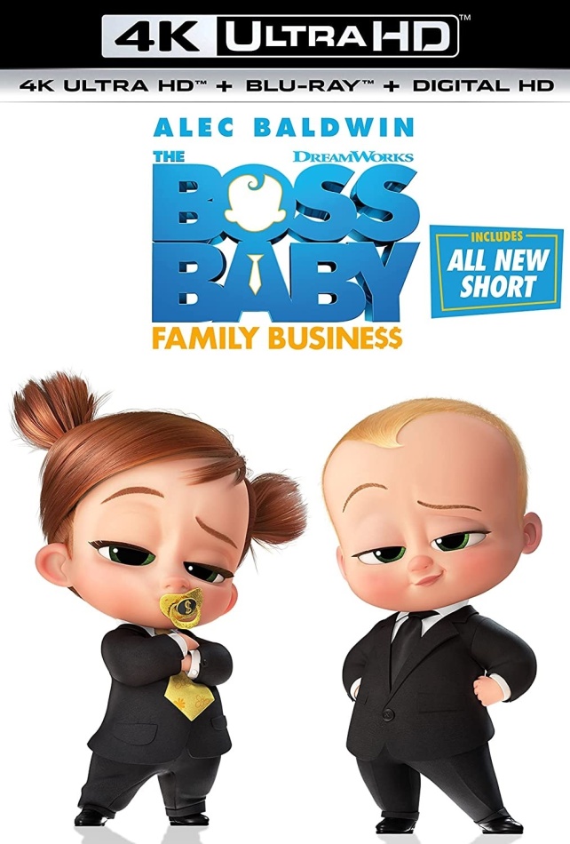 Boss Baby 2 - Family Business (2021) (4K Ultra HD + Blu-ray)