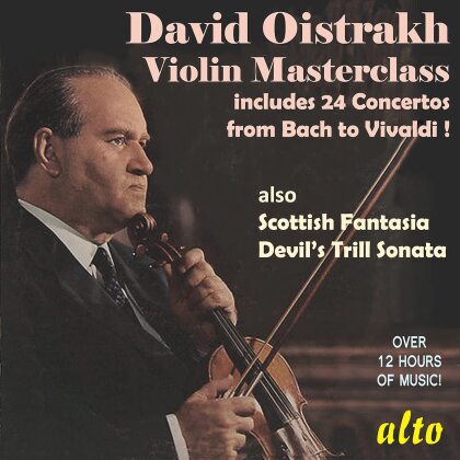 David Oistrakh - Violin Masterclass 24 Concertos From Bach To Vivaldi