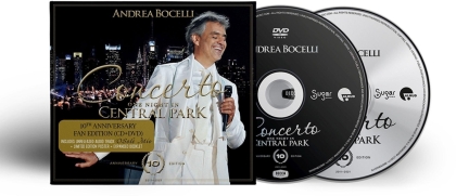Andrea Bocelli - Concerto - One Night In Central Park (CD + DVD)
