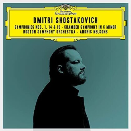 Andris Nelsons, Boston Symphony Orchestra & Dimitri Schostakowitsch (1906-1975) - Symphonies Nos. 1. 15 & 14; Chamber Symphony (Japan Edition, 2 CD)