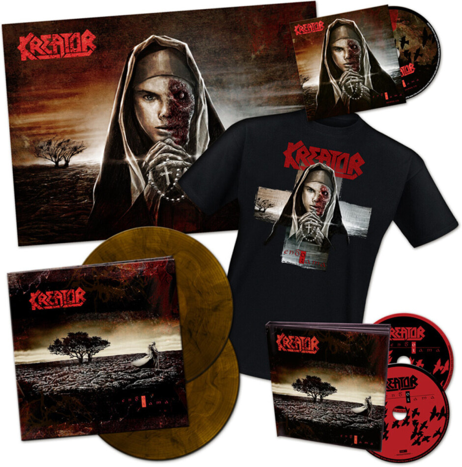 Kreator - Endorama (2021 Reissue, AFM Records, + T-Shirt L, Box, Limited Edition, Ultimate Edition, 2 LPs + 3 CDs)