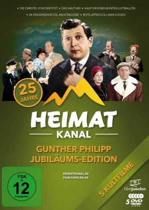 Heimat Kanal - Gunther Philipp Jubiläums-Edition (Filmjuwelen, 5 DVD)